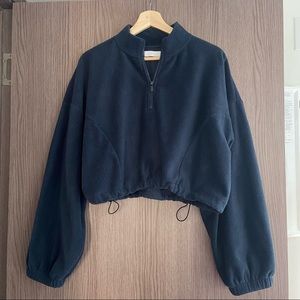 Oak + Fort fleece sweatshirt